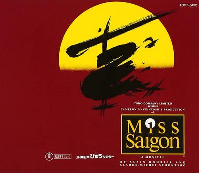 CD MISS SAIGON JAPAN CAST - Miss Saigon TOCT6432 Toshiba Records 1992 Japan Soundtracks & Musicals Used