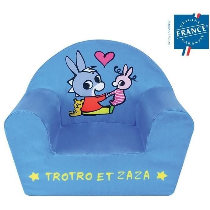 Children's Club Chair - TROTRO - FUN HOUSE - Indoor - Child - Blue