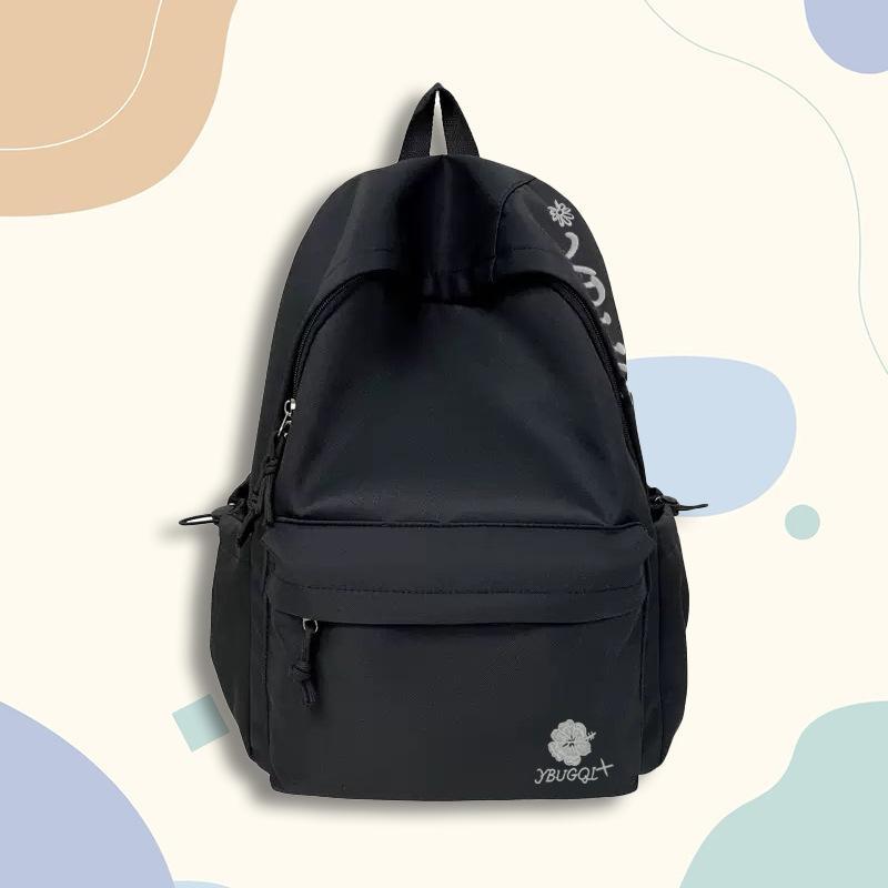 Schoolbag Guest Order 1011 New Korean Version Lightweight Backpack Simple and Versatile Junior High School Students Trendy High Value Travel Backpack