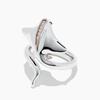 Huitan Novel Design Ocean Fish Opening Rings for Women Fashion Animal Ring Dance Party Cute Accessories Girl Gift Trendy Jewelry