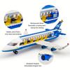 Military Aircraft Building Blocks Boys Assembled Toy Children Educational Model Toy Gift