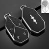 For BYD Formula Leopard 5 8 Titanium 3 7 Electric Car Key Fob Cover Key Case with Keychain Key Premium Leather Protective Shell