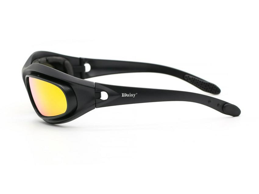 Daisy C5 Tactical Goggles: Windproof, Sandproof, Military-Grade Night Vision & Impact-Resistant Cycling and Shooting Glasses