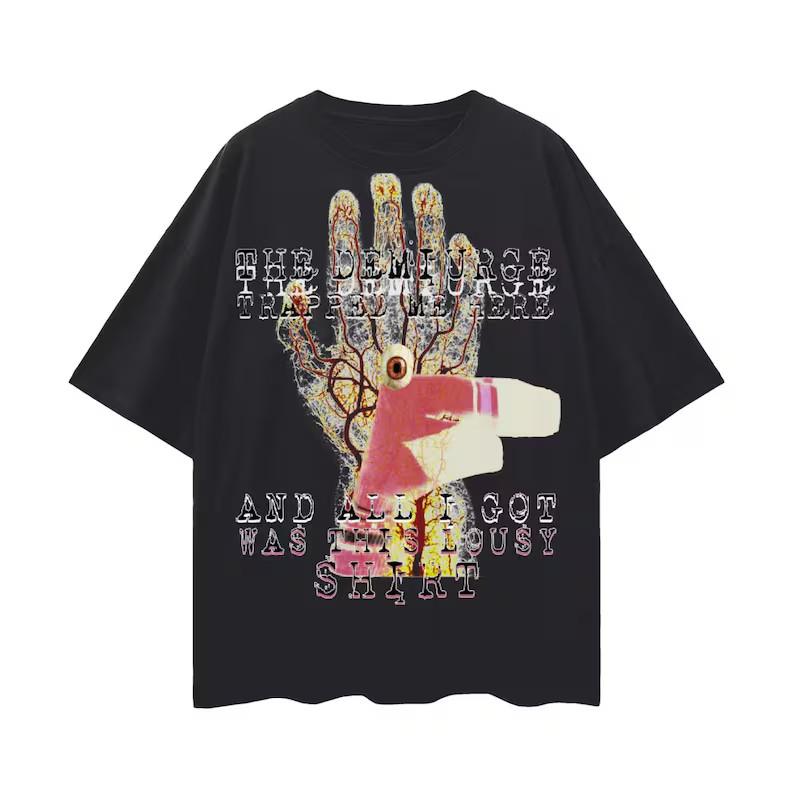 

Demiurge Gnostic T-Shirt, Funny Esoteric Tee, 100% Cotton, Unisex, Oversized 4XL