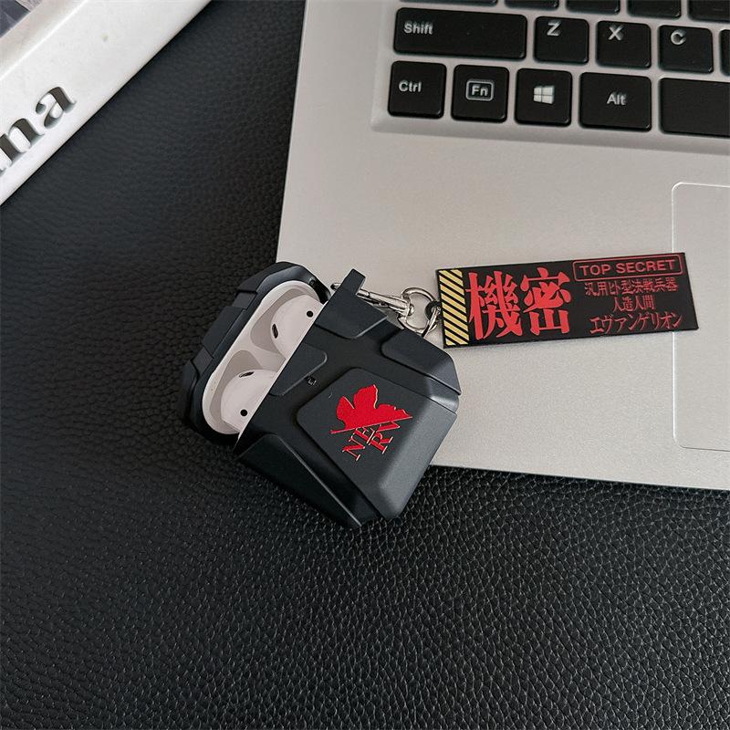 EVANGELION EVA Anime Case for Airpods 4 Pro 2 3 Earphone Accessories Bluetooth Headset Silicone Apple Air Pod 3/2/1 Cover Shell