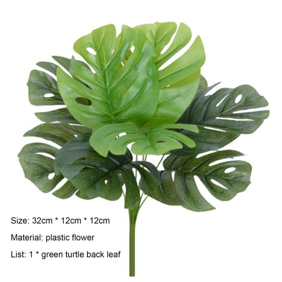 Practical Simulation Leaves Vivid Plastic Flower Reusable