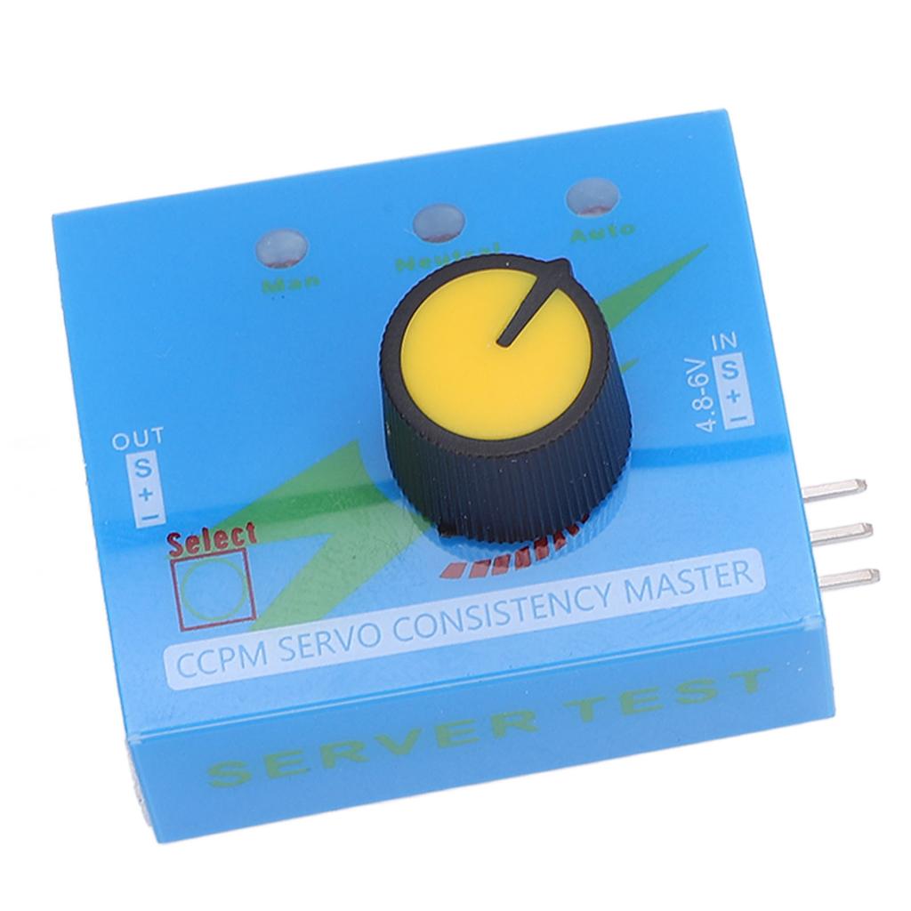 RC Servo Tester 3CH Digital Master Speed Controller for Plane Airplane Consistency DC4.8 6V