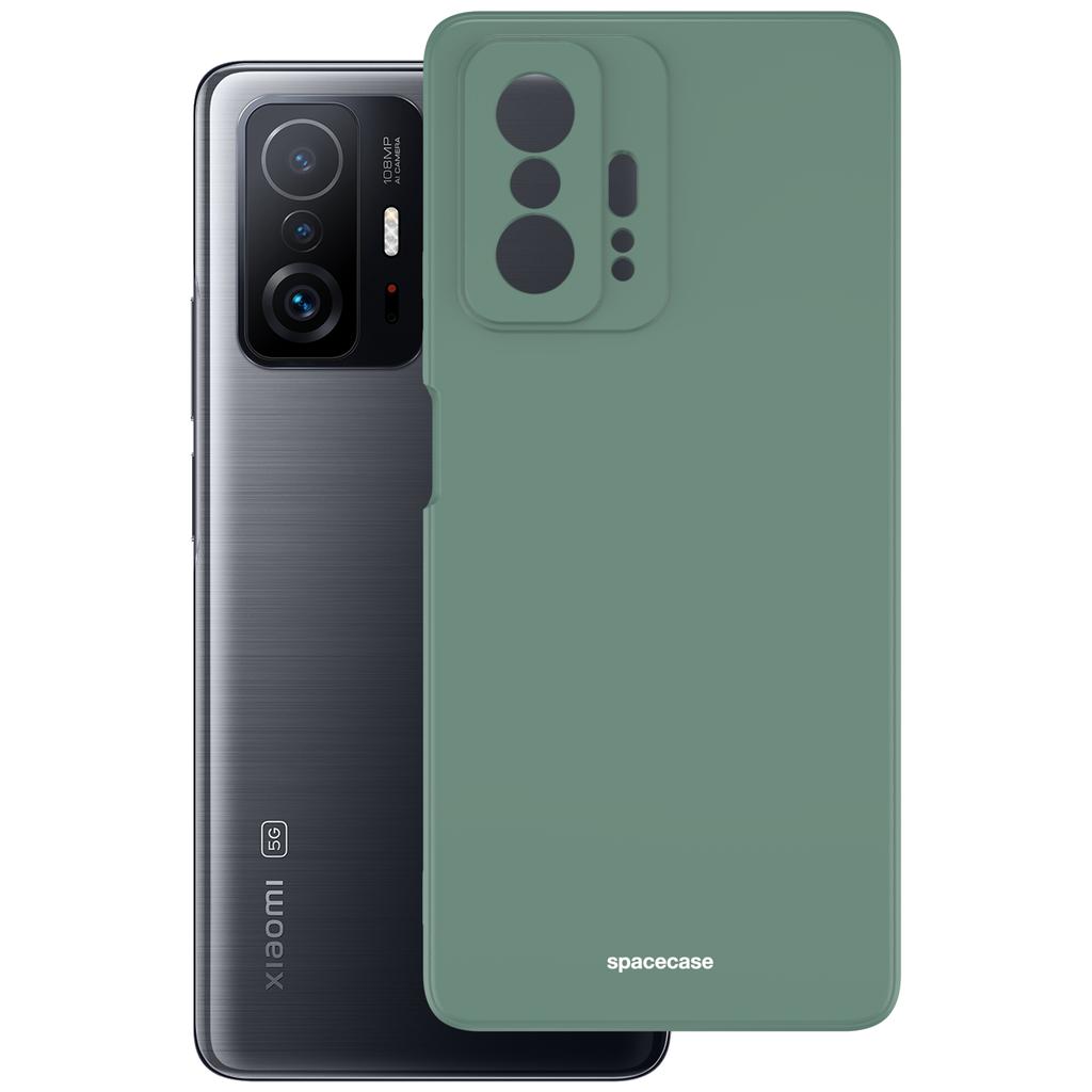 Spacecase Silicone Case Xiaomi 11T/11T Pro Dark Green