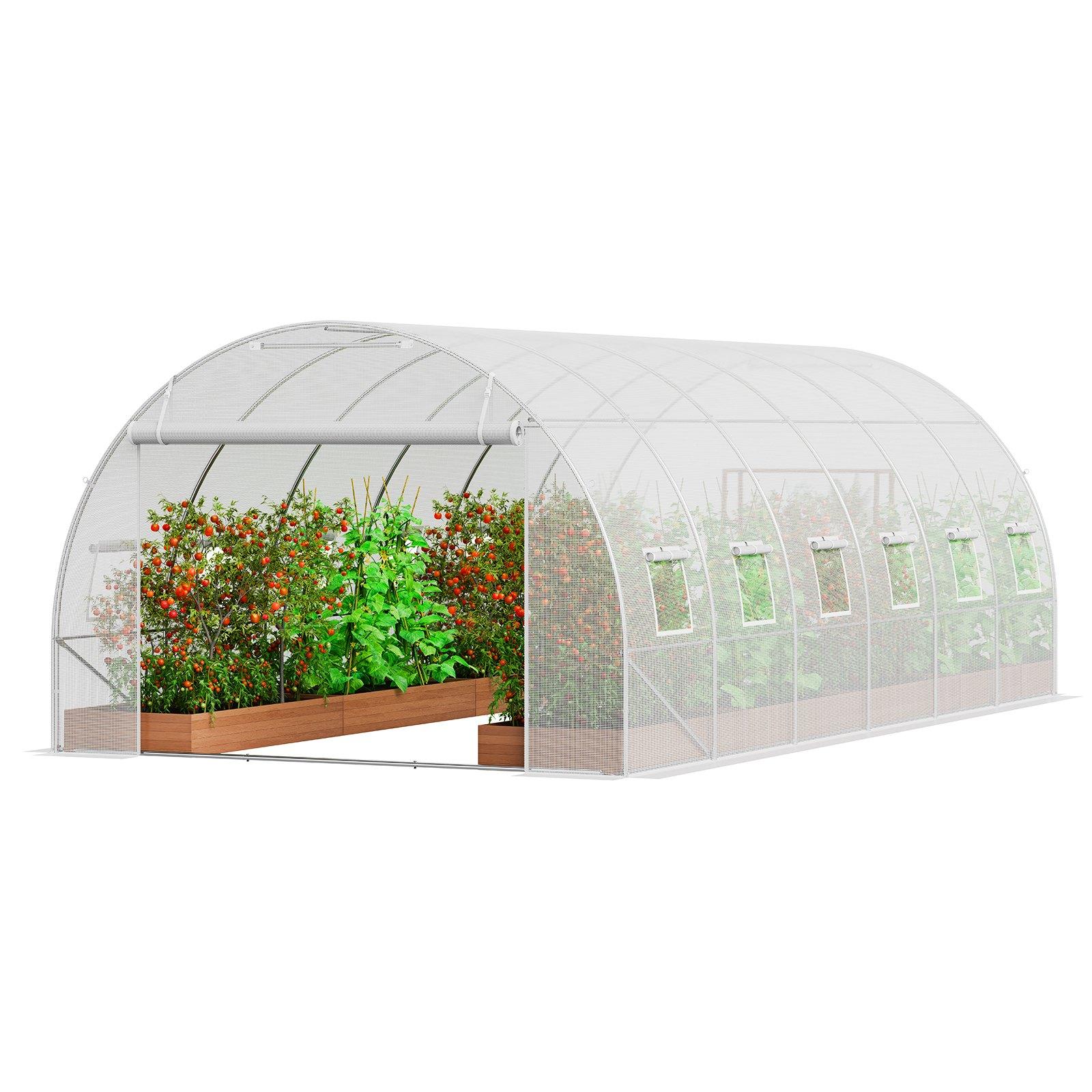 VEVOR Walk-in Tunnel Greenhouse, 19.4x9