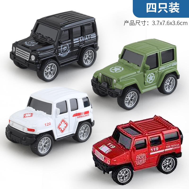 

Children s Toy Palm Treasure Pull Back Alloy Car Model Q Version Cartoon Toy Car Parking Scene Car Boy