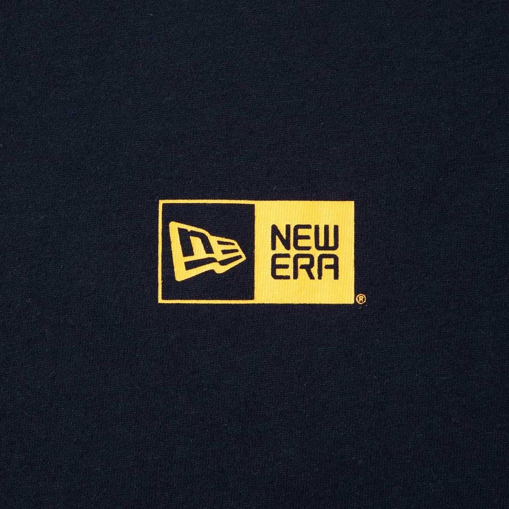 NEW ERA Short Sleeve Oversized Cotton Navy Copper S Box Logo T-Shirt S/S