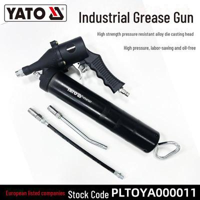 "אקדח גריז תעשייתי Yiertuo עם פיית פנאומטי בוכנה יחידה/כפולה וצינור ידני"