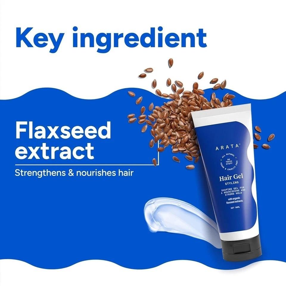 Arata Leinsamenextrakt Styling Haar Gel - 50ml