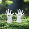 1 Pair Hand Ghost Statues Gothic Desktop Spooky Hand Figurines Resin Ornaments Home for Halloween