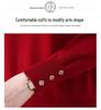 Women's High-End Wool Sweater: Slim Fit, Scarf Collar, Versatile Fashion Design