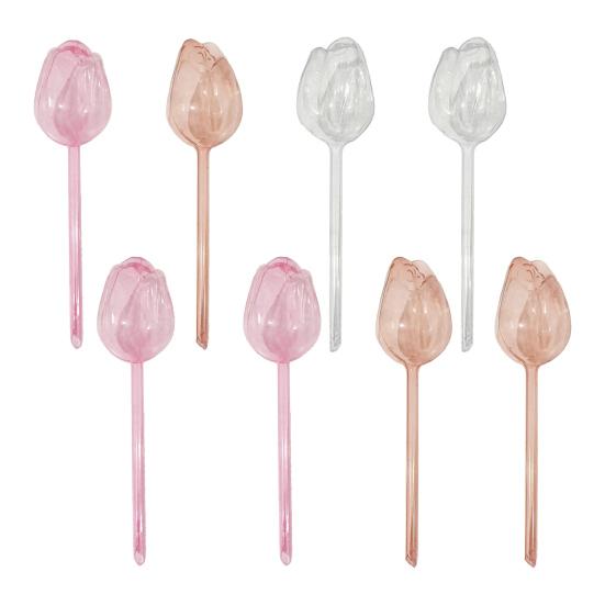 8 Pezzi Bulbi per Innaffiare Piante Tulipano Globi Autoirriganti Inserto per Fioriera Dispositivi di Irrigazione Automatica per Piante da Appartamento Piante da Esterno