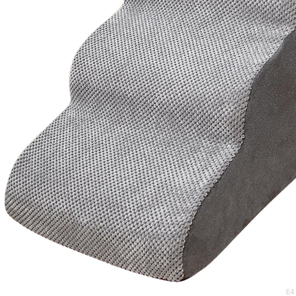 Dog Stairs Cat Ladder Detachable Washable Cover Portable Dogs Bed Wide Ramp Steps for