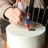 2pcs Silicone Icing Piping Pen Uncharged Food Decorating Writing Tool Pastry Nozzle For Cookie Cake Dessert Decoration Kitchen Accessories Bakeware