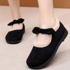 Winter thickened and velvet casual women's cotton shoes, old north cloth shoes, new external wear feeling ugly and cute Mao Mao Doudou shoes
