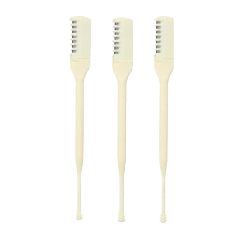 Nose Hair Trimmer dual Head Detachable Washable Portable 360 Degree Rotation Ear Pick Eyebrow Shaver Nose Hair Blade