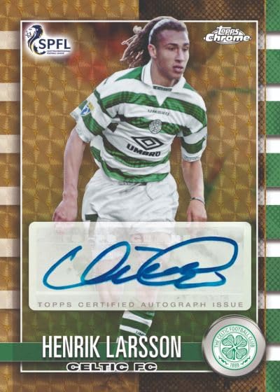 SPFL Topps Chrome Topps Шотландская Премьер-лига Topps Chrome Футбольная карта 2022-2023 2022-2023
