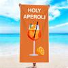 1Pc, Juice Beach Towel, Super Absorbent Lightweight Beach Towel - Sand-Free Quick-Dry Towel, Soft Microfiber, Suitable for Various Settings Such As Be