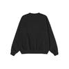 Vans OTW Series SS24 Solid Color Crew Neck Pullover Long Sleeve Sweatshirt Unisex Sweatshirt Black VN000GBWBLK
