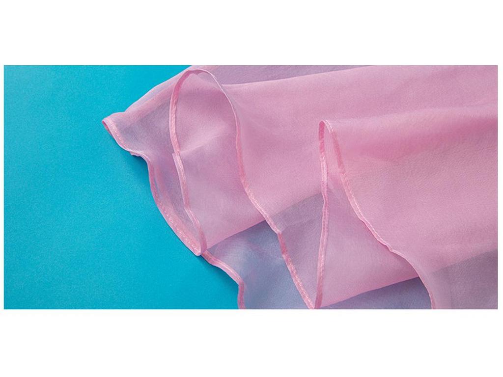 Non-Shedding Mulberry Silk Fairy Dress, Nude Pink