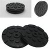 4Pcs/Set Heavy Duty Black Round Soft Rubber Arm Pads for Car Auto Lift Dia 120mm