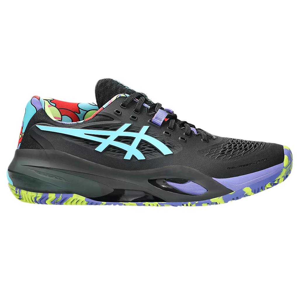 Asics Pánské tenisky Gel Resolution X Padel LE Black Energy Aqua 1041A503-002