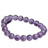 Hongchu Crystal Natural Amethyst Round Bead Bracelet Natural Amethyst Super Seven Treasure Bowl Bracelet