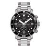 Tissot Seastar 1000 Chronograph Watch with Bracelet, T1204171105100, Men's, Black Dial