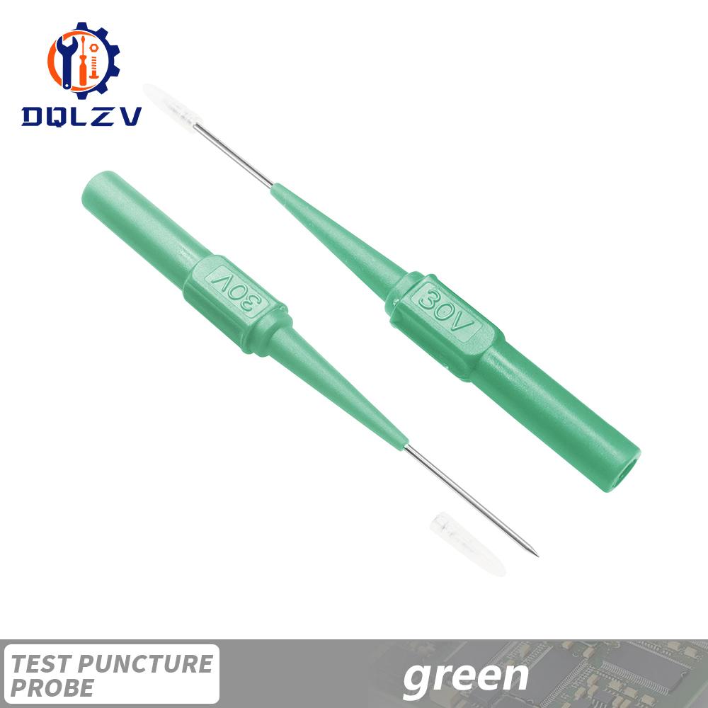 30V Car Tip Probes Diagnostic Tools Auto Multimeter Test Leads Extention Back Piercing Needle Tip Probes Mechanical connector