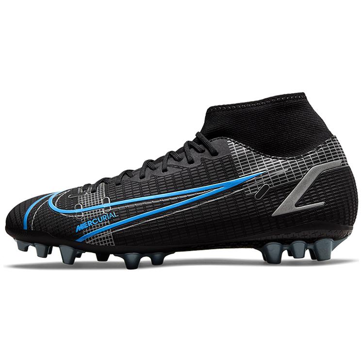

Nike Mercurial Superfly 8 Academy Ag Artificial Grass Black Blue CV0842-004 40.5