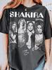 Shakira Tour Concert 2026 Charcoal Color Tee Shirt Reprint VK13164