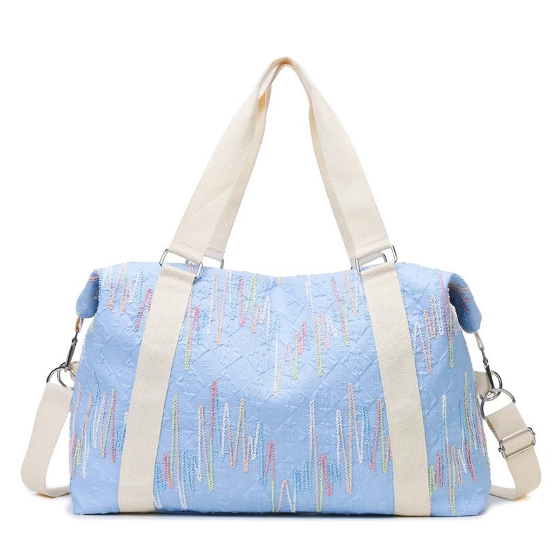 Fresh and Lightweight Short-distance Portable Travel Bag for Women's Trendy Yoga Bag for Picnics and Ingredients Storage Bag