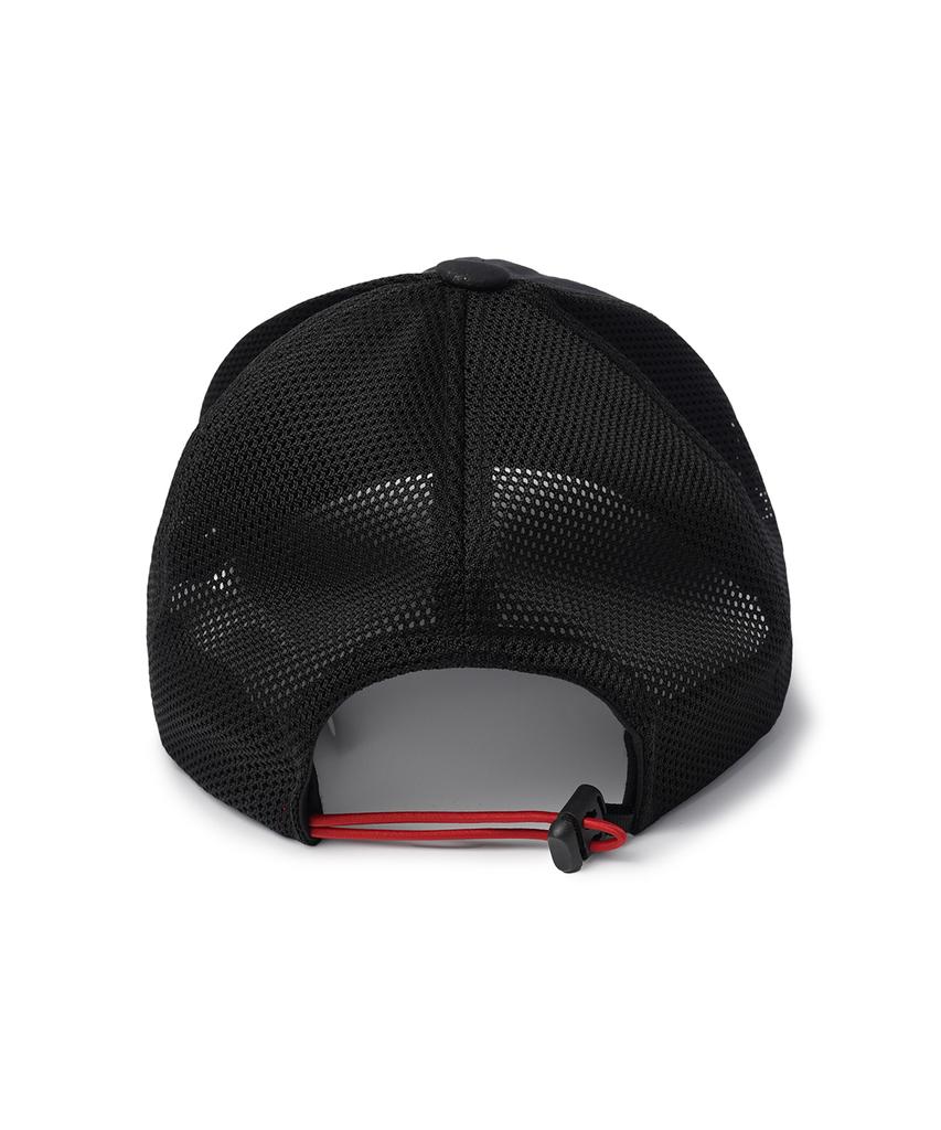 Opeunyadeu(Owai) No Exit String Mesh Cap - Black