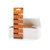 High Capacity Button Cell Battery Pack of 10/20/30/40pcs LR521 AG0 Batteries 8mAh 1.55V Button Cell Reliable Power