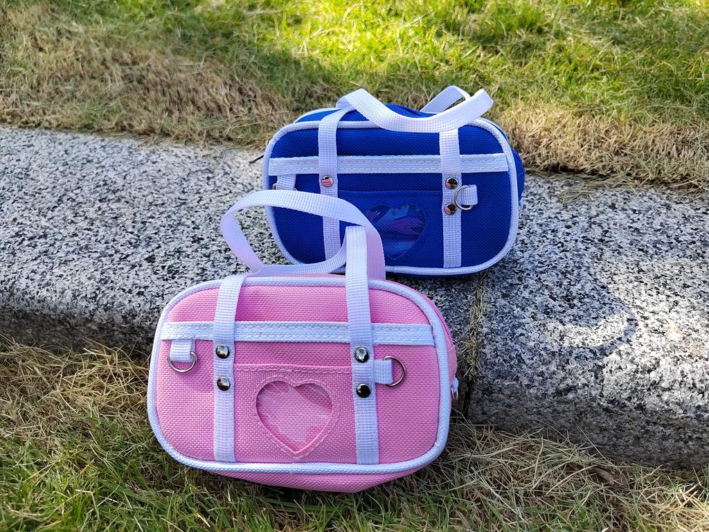 Puppentasche, Schultasche, BJD (Ballsaal, Mittelschule, Puppe, Schuluniform) (Rosa)