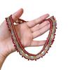 Hanfu Accessories Beads Necklace Ethnic Style Chinese Style Choker Horse Face Skirt Necklace  Girls