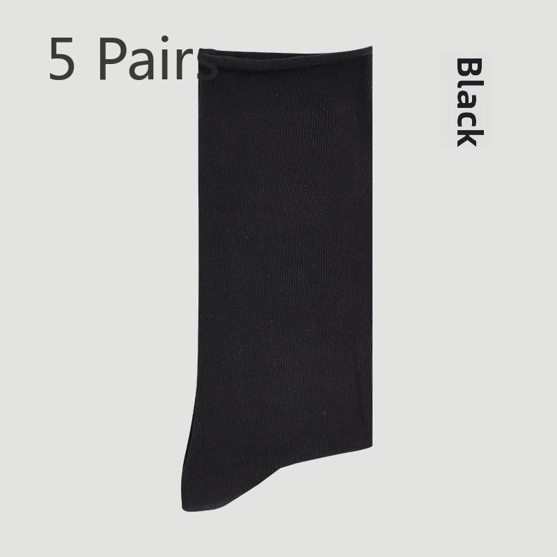 5 Pairs Pile Socks Women's Boneless Mid-tube Loose Month Socks Summer Women's Socks Breathable Stockings