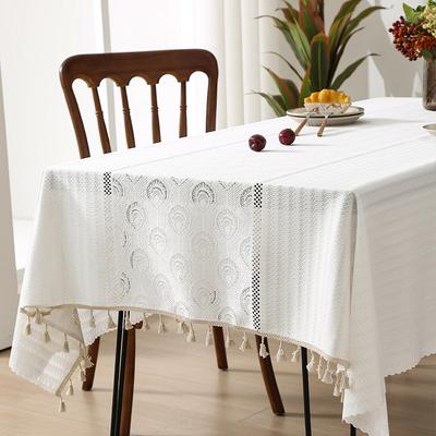 Tablecloth Jacquard Lace Tablecloth Rectangle Household Dining Table Fabric Tablecloth