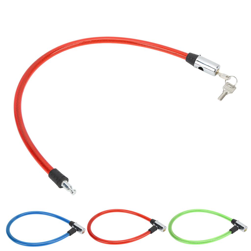 Bike Lock Cable Portable Size  Material Easy  Steel Wire  Lock Cable for Gate for Bike for Motorcycle