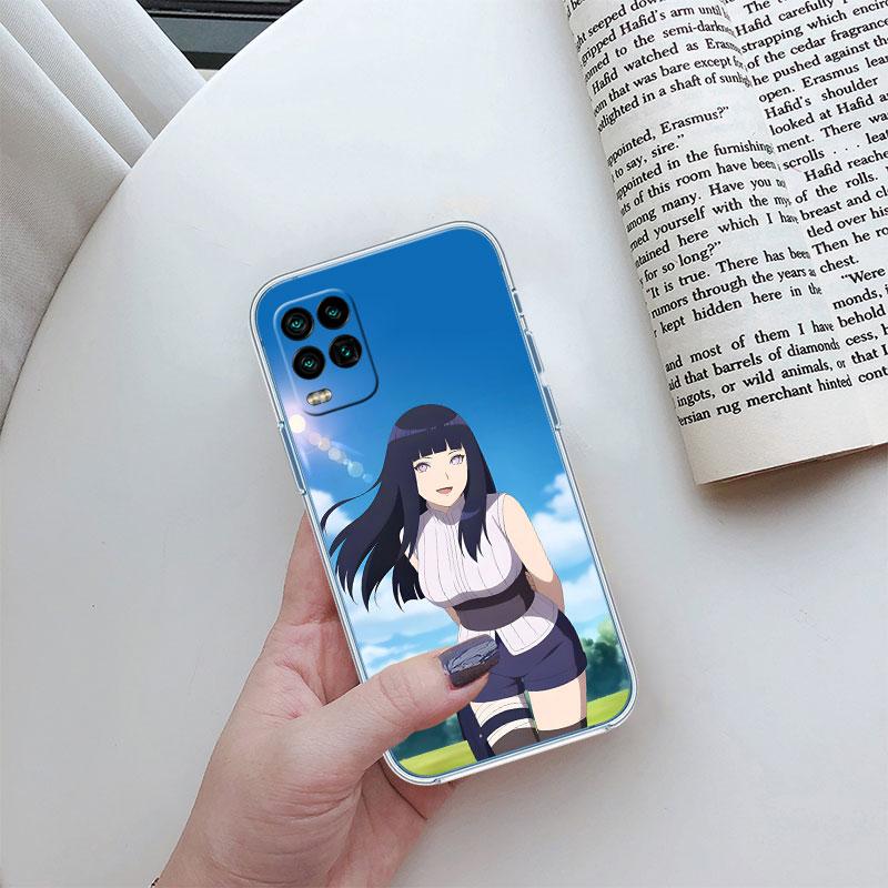 Hyuuga Hinata Naruto Transparent Phone Case for Motorola Moto Edge 20 30 40 50 S30 Fusion Ultra Pro Neo Lite