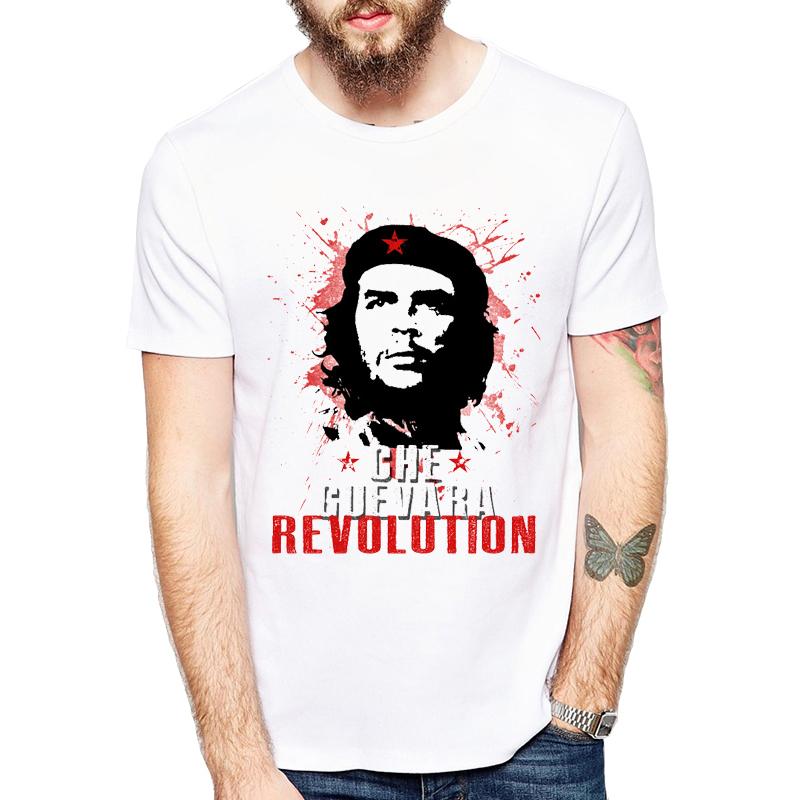 

Summer Fashion Che Guevara Hero Printed Men T shirt Short Sleeve Casual t-shirts Hipster Pattern Tees Cool comfortable Tops 4XL