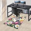 Office Carpet-Spring Bunny and Flowers Design for Sofa Protection Under Chairsa310