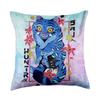Linen Printed Pillowcase, Home Decoration Pillowcase, Easy To Clean, 18*18in Pillowcase, Suitable For Sofa, Car, Bed