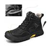 Męskie wysokie antypoślizgowe buty turystyczne Outdoor krótkie buty Ciepłe pluszowe buty Jesień i zima