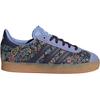 Liberty London X Adidas Gazelle K Floral Embroidery Kids Sneakers Blue Supplier-Colour Gum JH5209