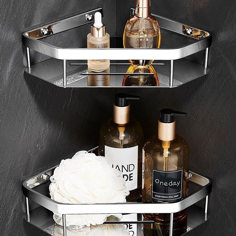 Miling Hengniu European Style Copper Corner Shower Caddy